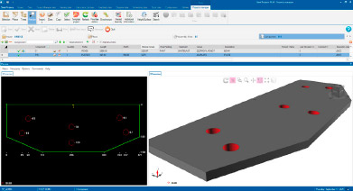 Steel software 2D 3D secondary part visualization